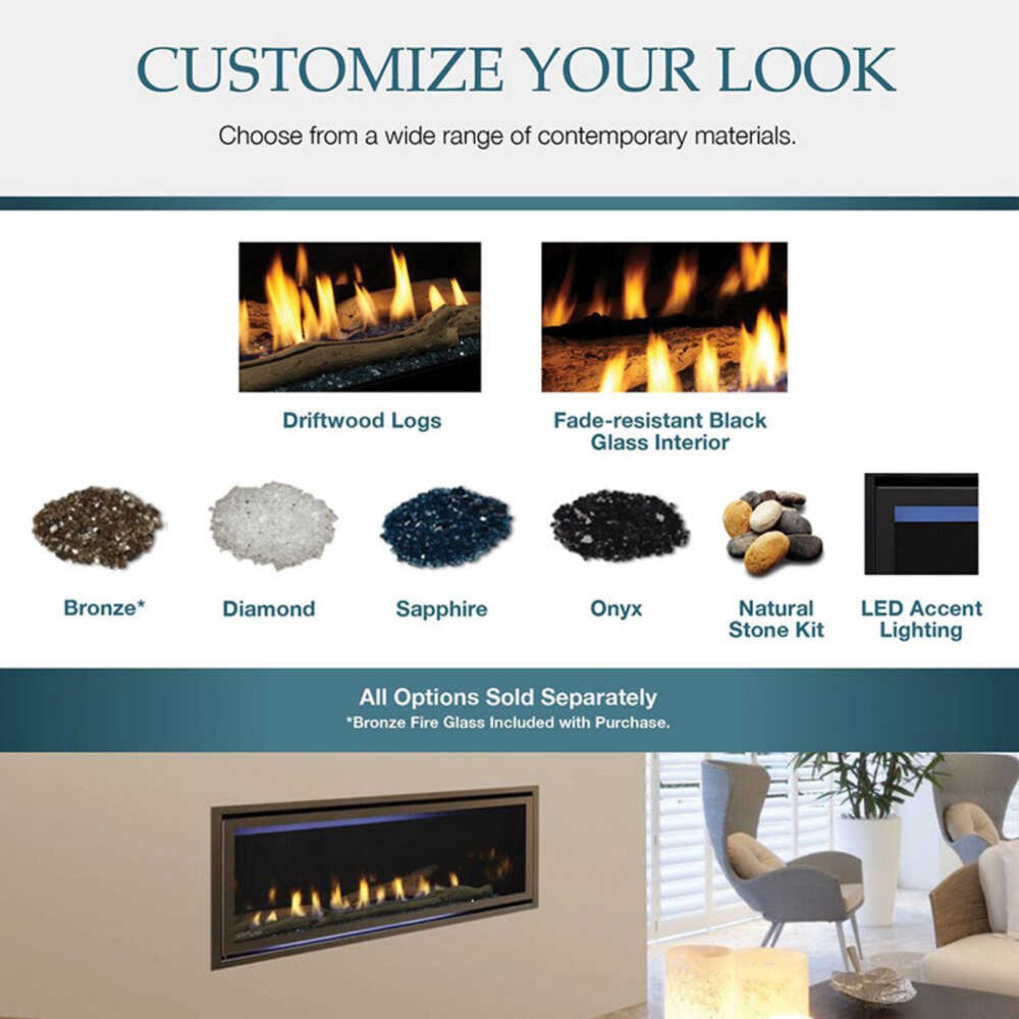 Majestic Jade 42-Inch Direct Vent Fireplace [JADE42IL/IN-B] (SAK15926) – SAKSBY WHOLESALE, view 9