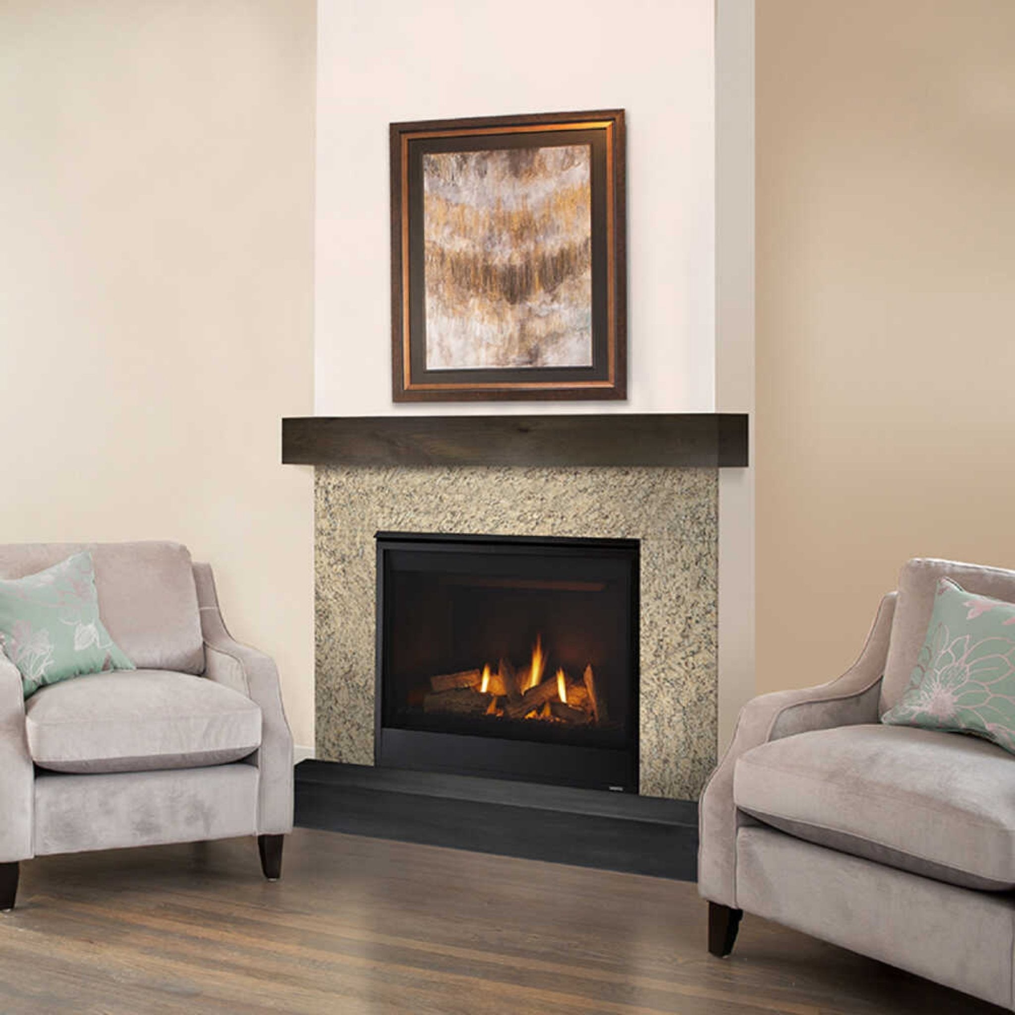 Majestic Quartz 36-Inch Direct Vent Natural Gas Fireplace [QUARTZ36IFTN] (SAK51942) – SAKSBY WHOLESALE, view 3