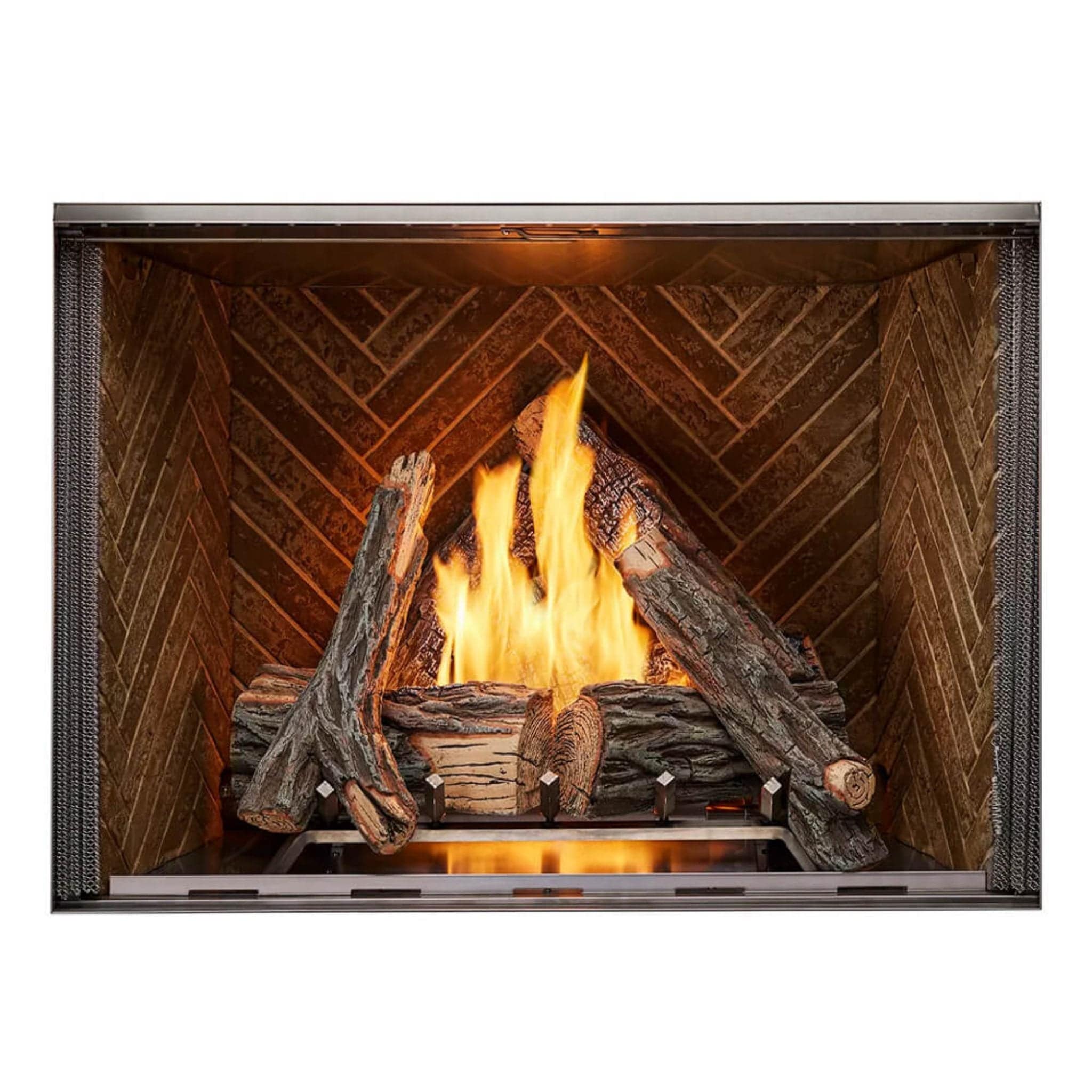 Majestic Courtyard 55K BTU 36-Inch Traditional Outdoor Natural Gas Fireplace (No Refractory) [ODCOUG-36NR] (SAK74218) – SAKSB