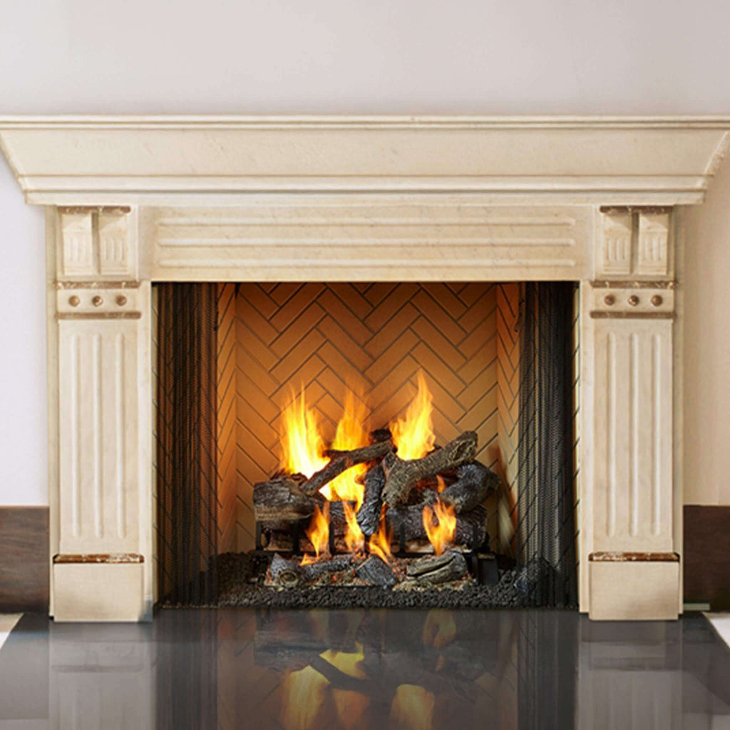 Majestic Ashland 36-Inch Open Wood Burning Fireplace [ASH36] (SAK81529) – SAKSBY WHOLESALE