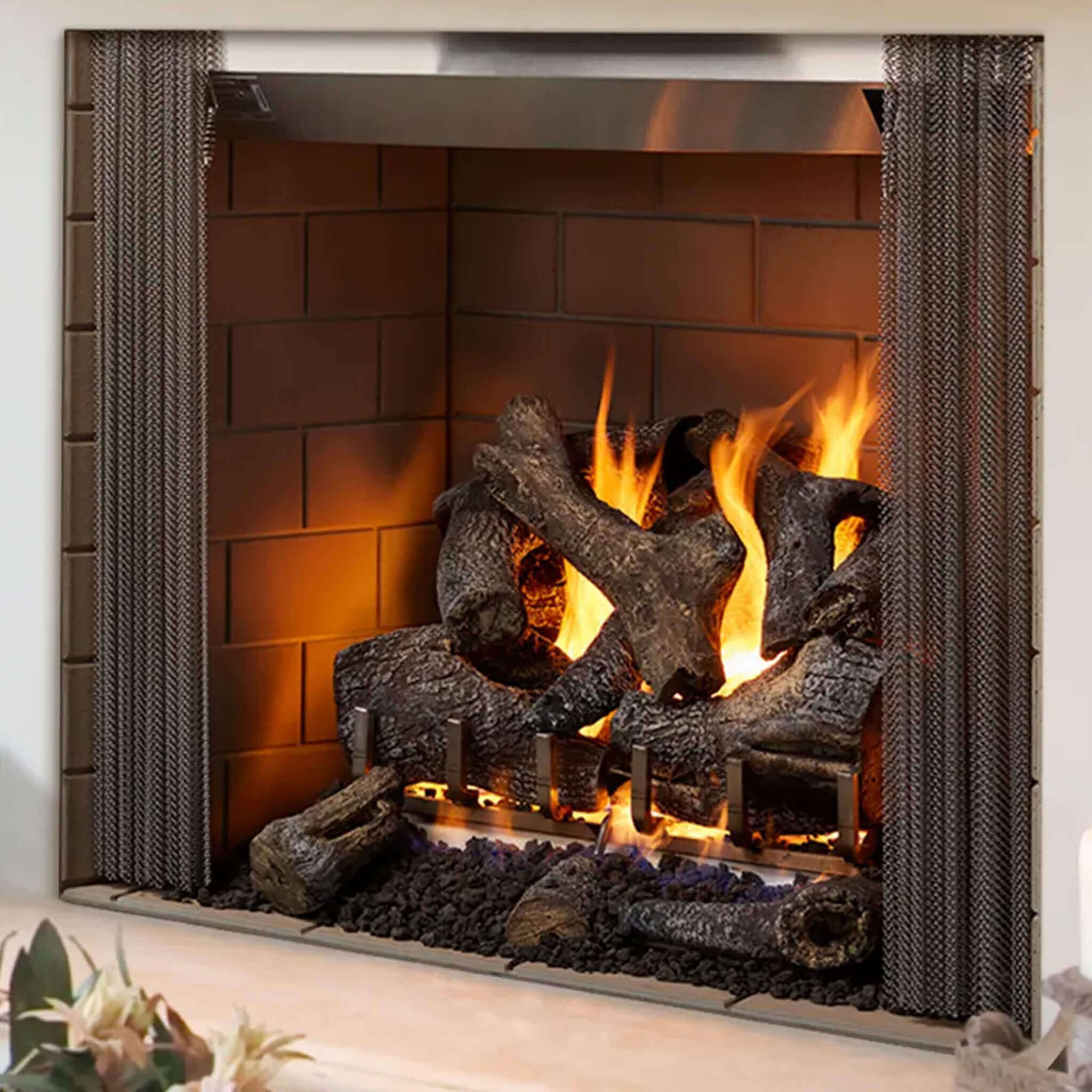 Majestic Castlewood 42-Inch Outdoor Wood Burning Fireplace [ODCASTLEWD-42-B] (SAK32468) – SAKSBY WHOLESALE, view 3