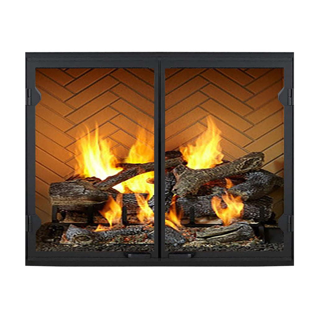 Majestic Biltmore 36-Inch Herringbone Pattern Open Wood-Burning Fireplace [SB60HB] (SAK62147) – SAKSBY WHOLESALE