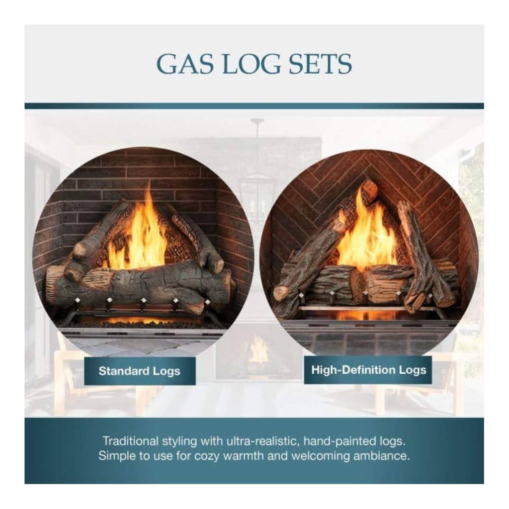Majestic Courtyard 55K BTU 42-Inch Traditional Outdoor Gas Fireplace With Stacked Concrete Refractory [ODCOUG-42TS] (SAK75312