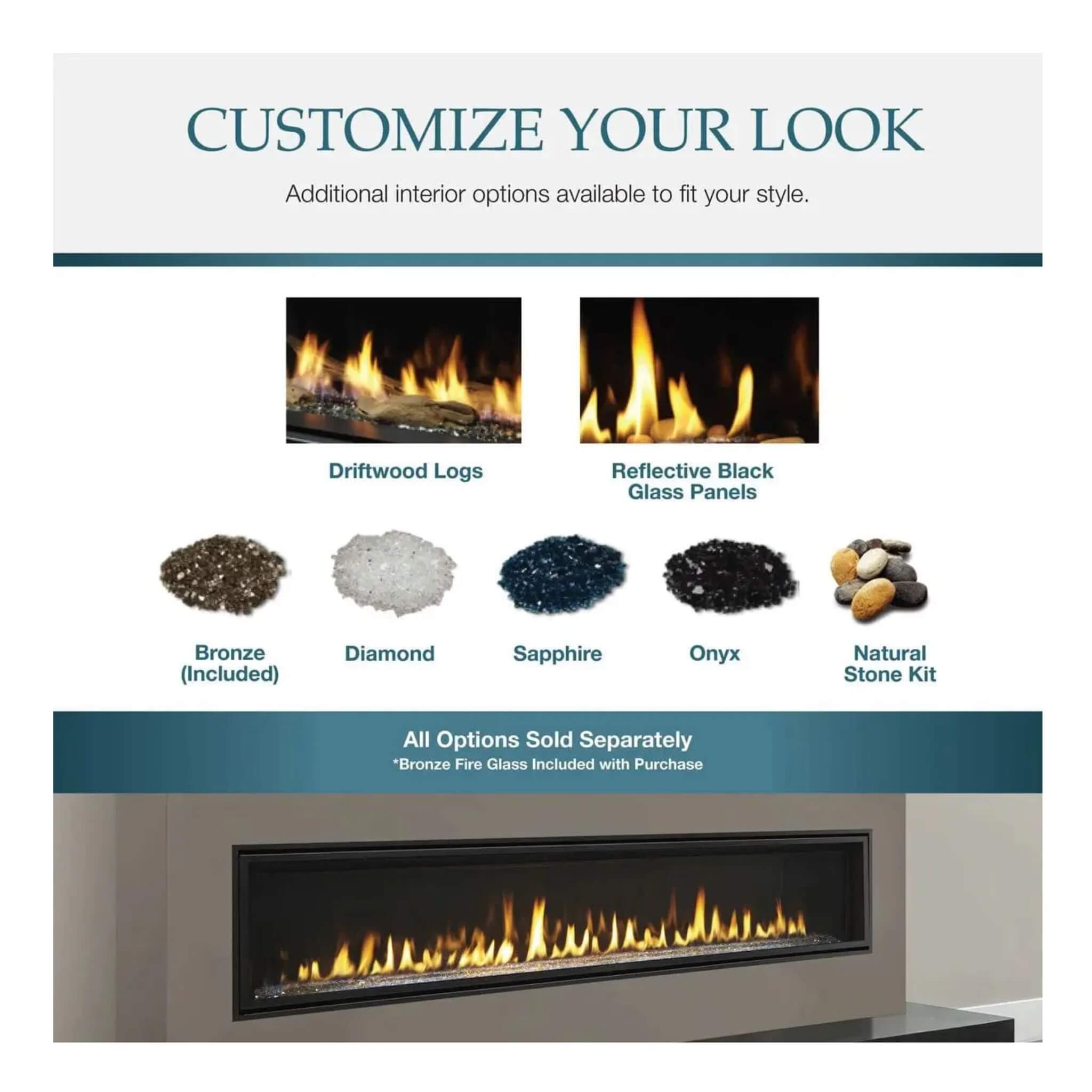 Majestic Echelon II 48-Inch See-Through Direct Vent Fireplace [ECHEL48STIN-C] (SAK69284) – SAKSBY WHOLESALE, view 15