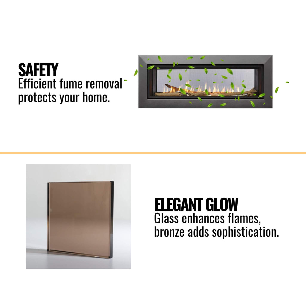 Majestic Echelon II 48-Inch See-Through Direct Vent Fireplace [ECHEL48STIN-C] (SAK69284) – SAKSBY WHOLESALE, view 8