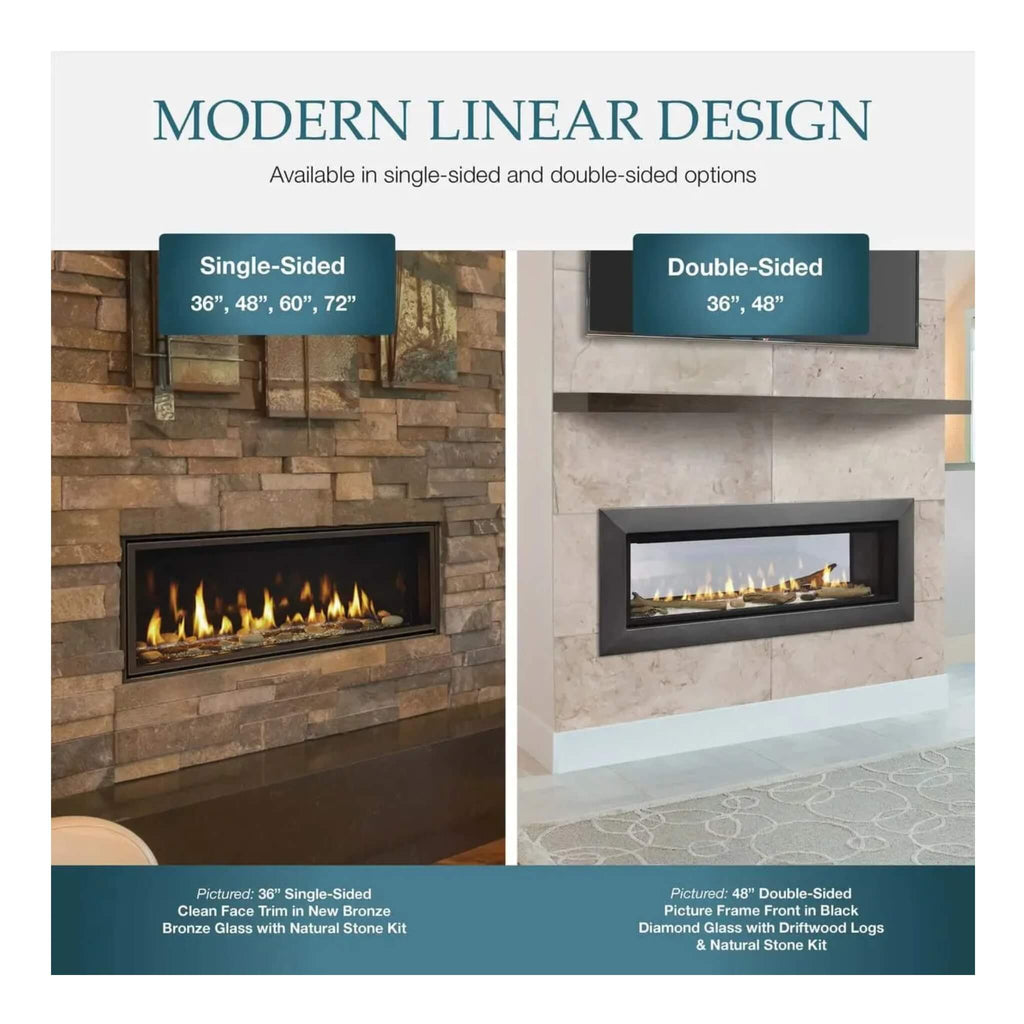 Majestic Echelon II 48-Inch See-Through Direct Vent Fireplace [ECHEL48STIN-C] (SAK69284) – SAKSBY WHOLESALE, view 10