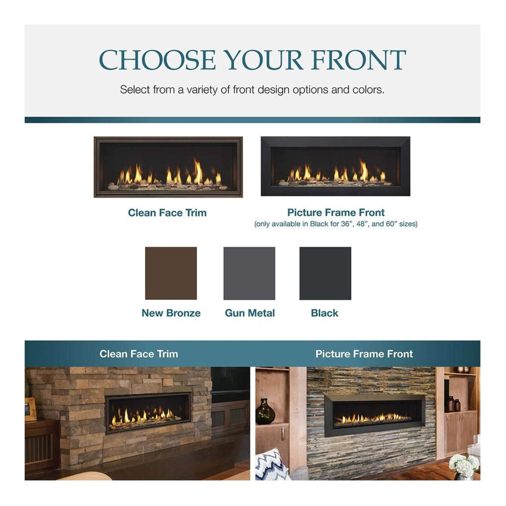 Majestic Echelon II 60-Inch Linear Direct Vent Fireplace [ECHEL60IN-C] (SAK57214) – SAKSBY WHOLESALE, view 8
