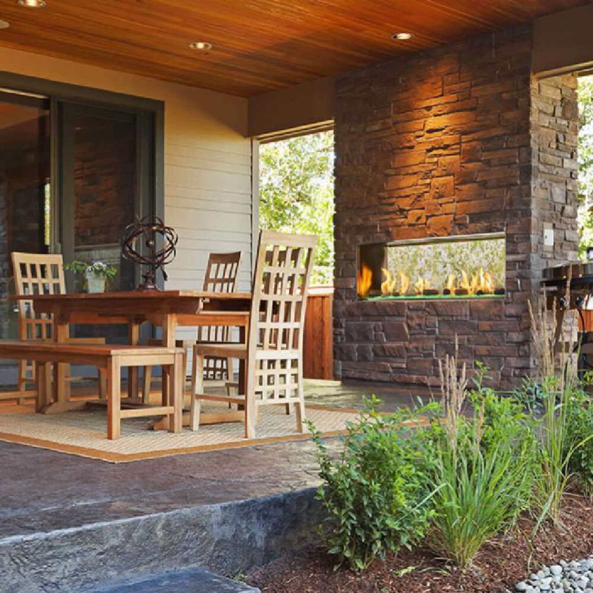 Majestic Lanai 48-Inch Single Sided Linear Outdoor Gas Fireplace [ODLANAIG-48] (SAK95127) – SAKSBY WHOLESALE, view 6