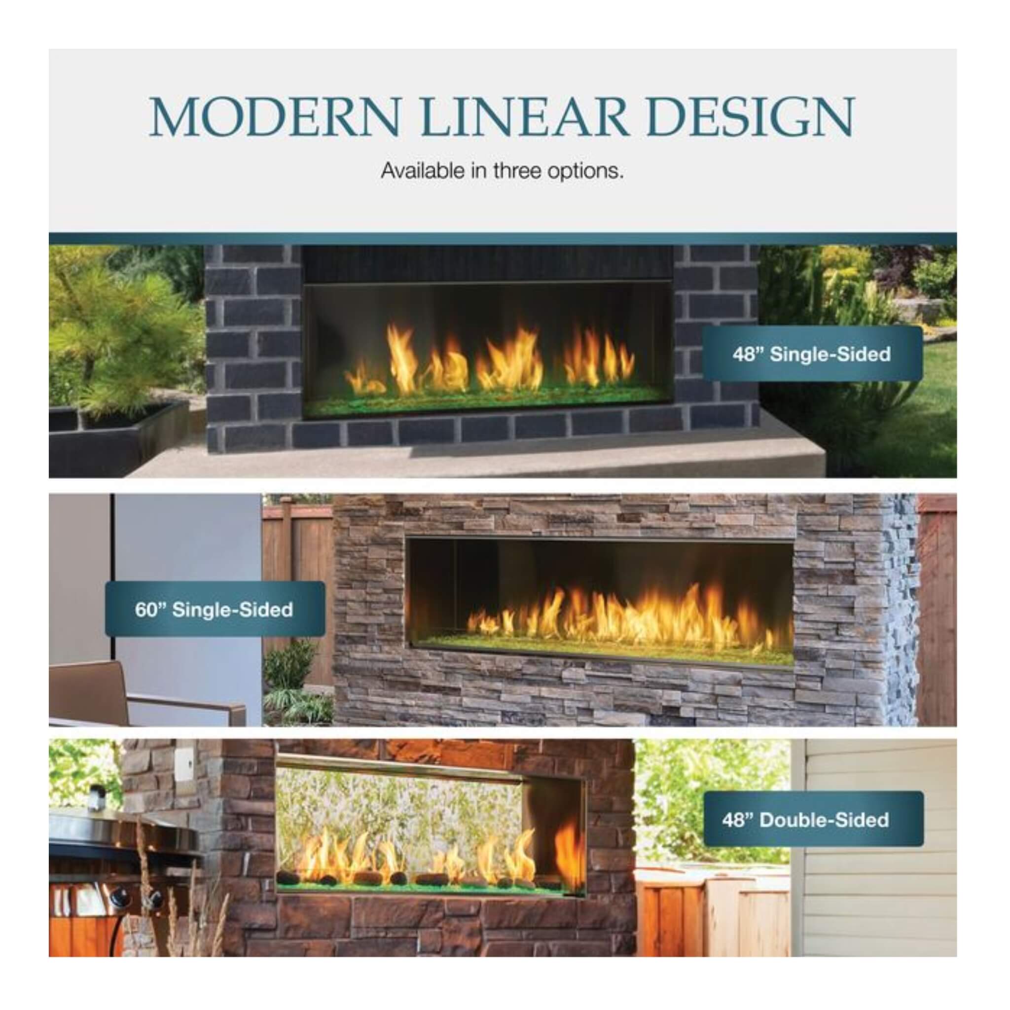 Majestic Lanai 48-Inch Single Sided Linear Outdoor Gas Fireplace [ODLANAIG-48] (SAK95127) – SAKSBY WHOLESALE, view 19