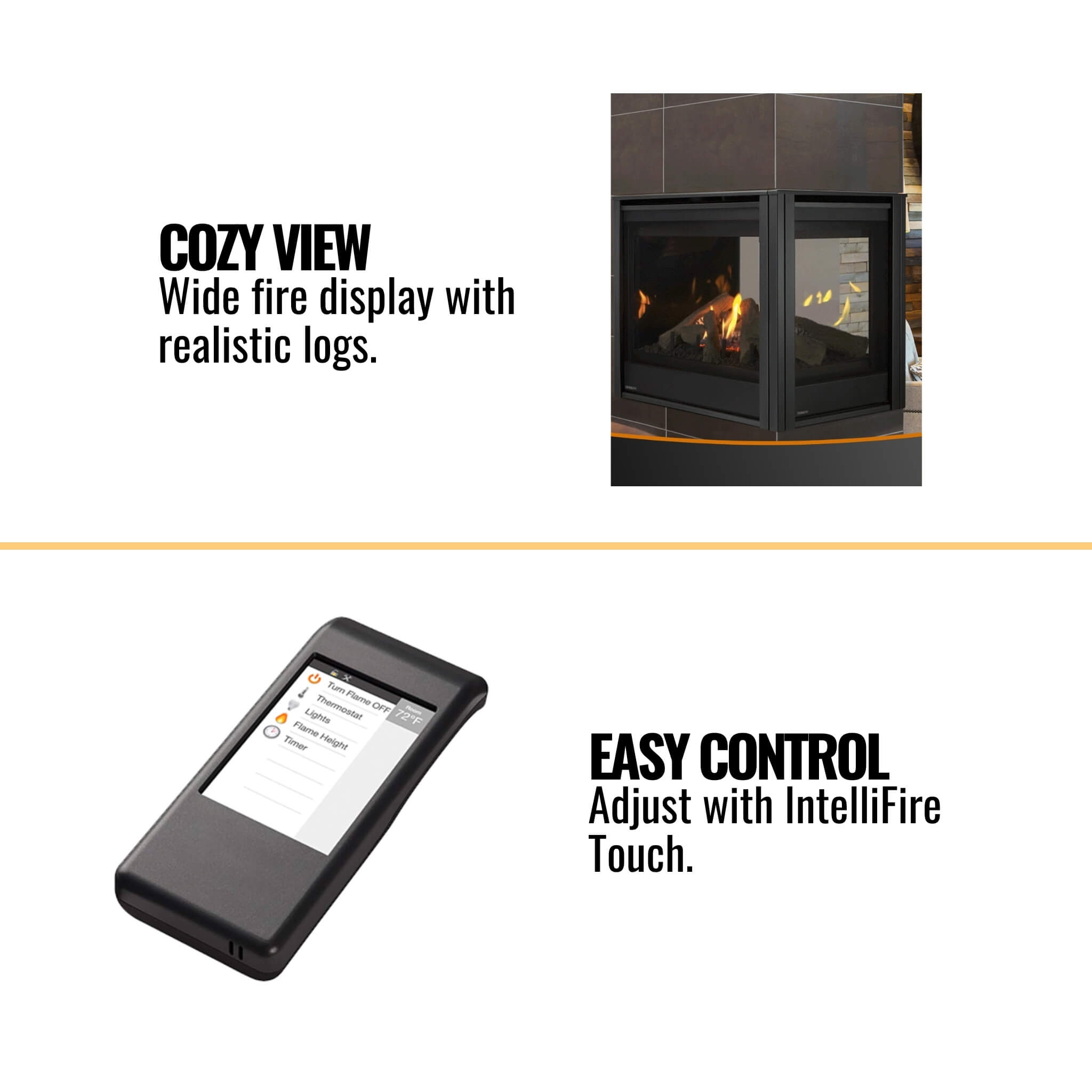 Majestic Meridian 36-Inch Direct Vent Fireplace [MER36N/L] (SAK36135) – SAKSBY WHOLESALE, view 18