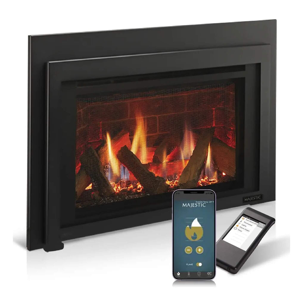 Majestic Ruby 30-Inch Direct Vent Natural Gas Insert With Intellifire Touch Ignition [RUBY30IN] (SAK52891) – SAKSBY WHOLESALE