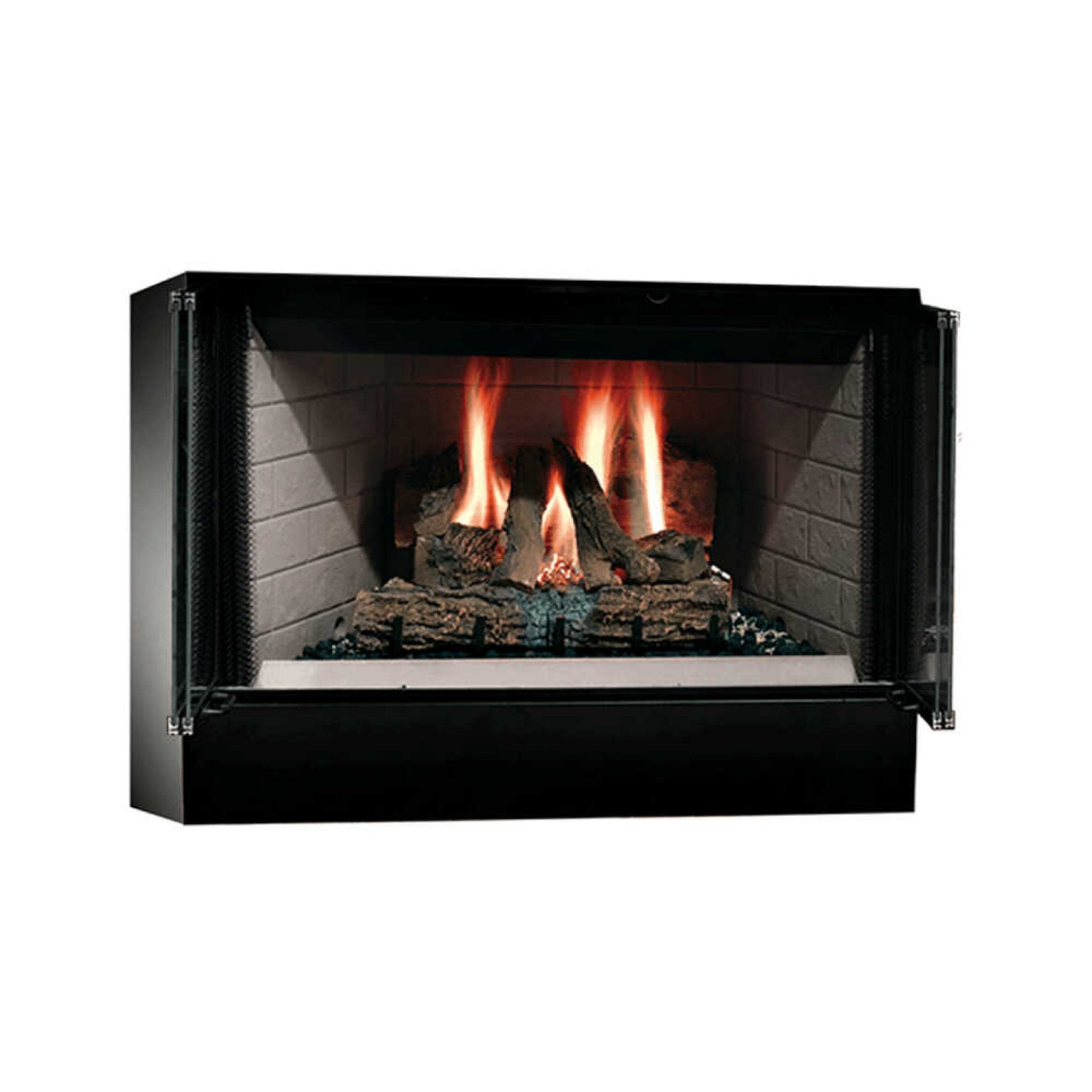 Majestic Sovereign 36-Inch Black Wood Burning Fireplace [SA36R/C] (SAK61347) – SAKSBY WHOLESALE, view 4