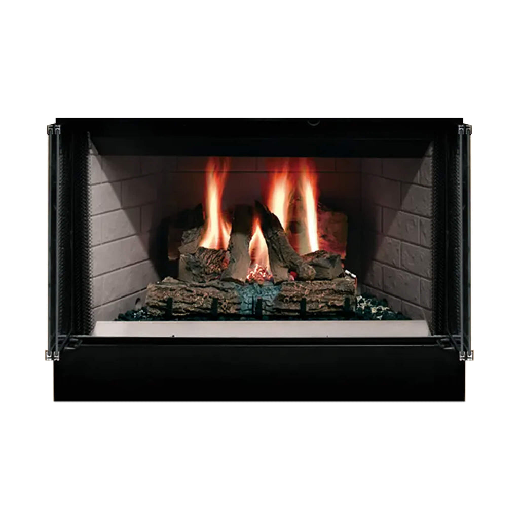 Majestic Sovereign 36-Inch Black Wood Burning Fireplace [SA36R/C] (SAK61347) – SAKSBY WHOLESALE
