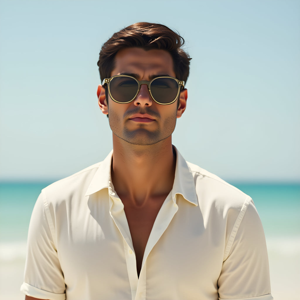 OHO's OHO's SWELL Sunglasses — Oversized Swell Silhouette — detail shot 6