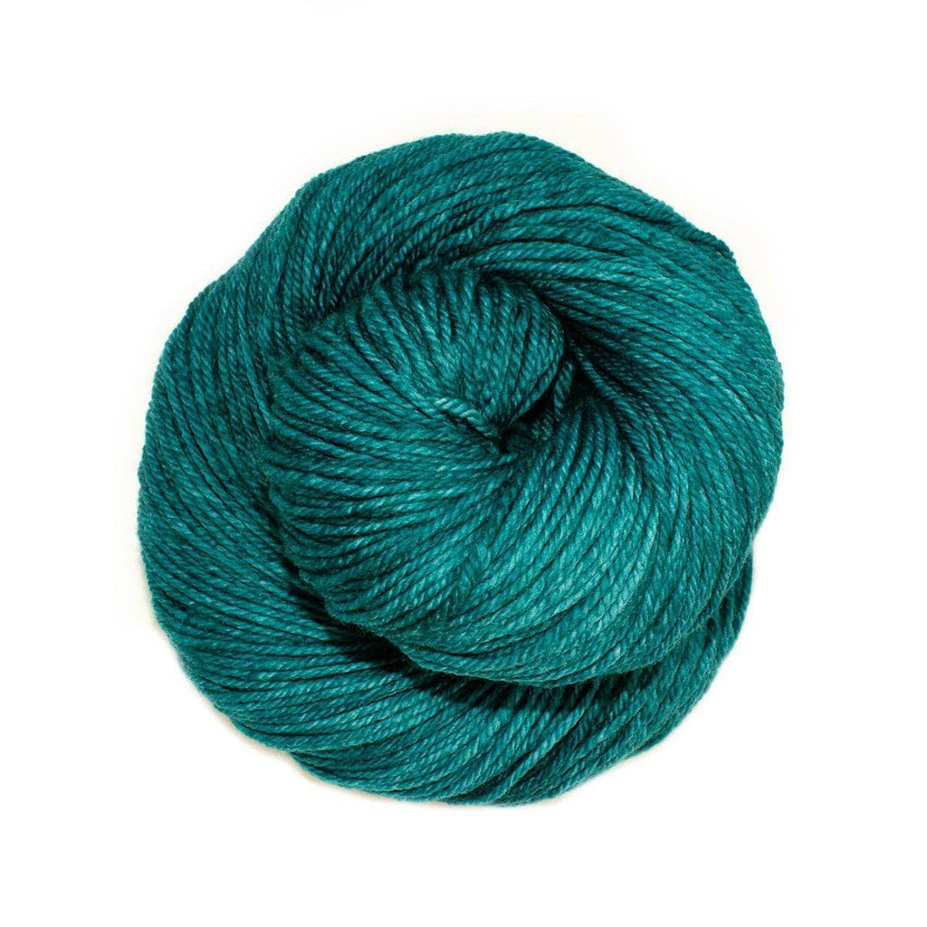 Darn Good Yarn Darn Good Yarn Malabrigo Caprino Yarn — Darn Good Yarn branding close-up