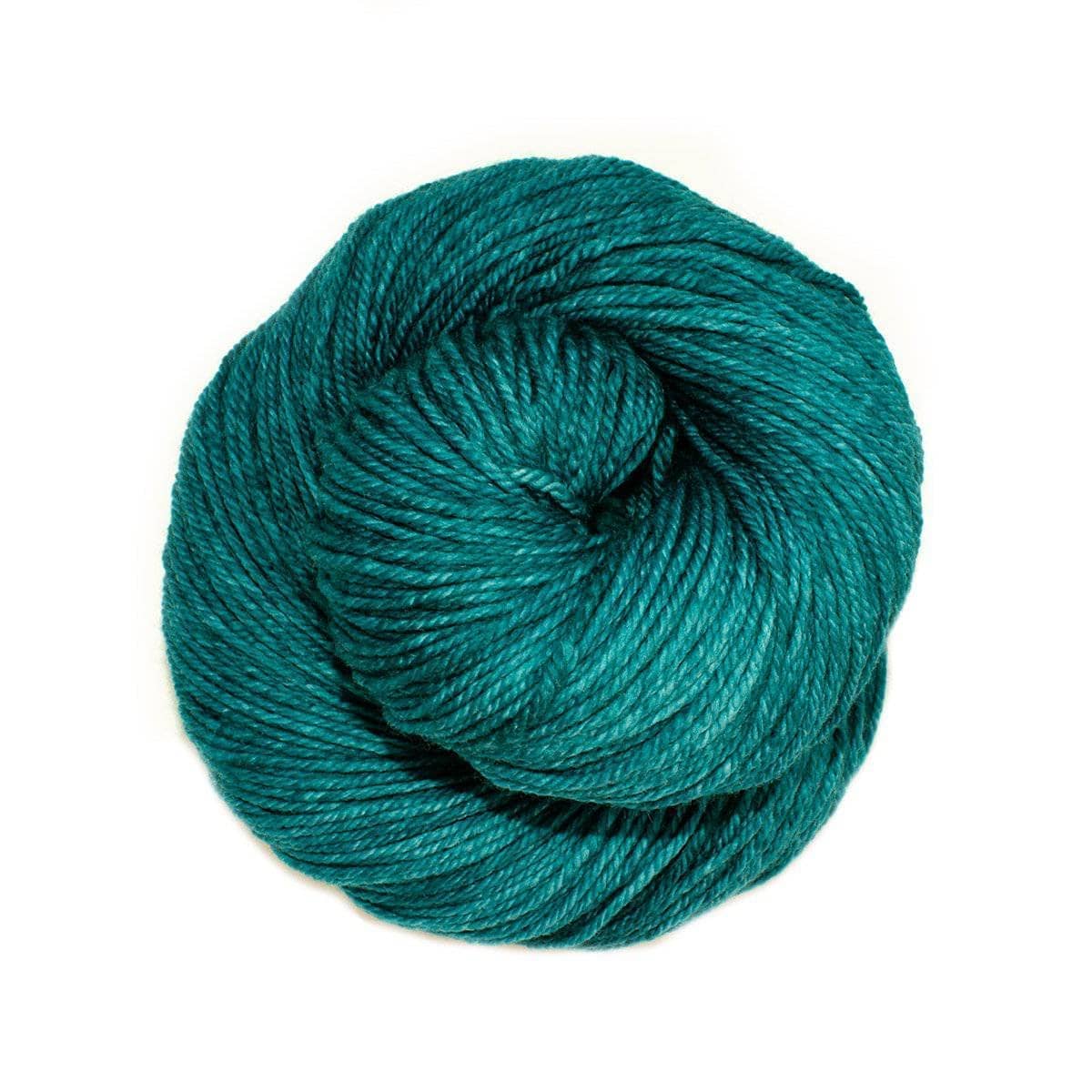 Darn Good Yarn Darn Good Yarn Malabrigo Caprino Yarn — Darn Good Yarn branding close-up