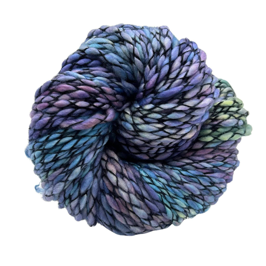 Darn Good Yarn Darn Good Yarn Malabrigo Caracol Yarn — Darn Good Yarn branding close-up