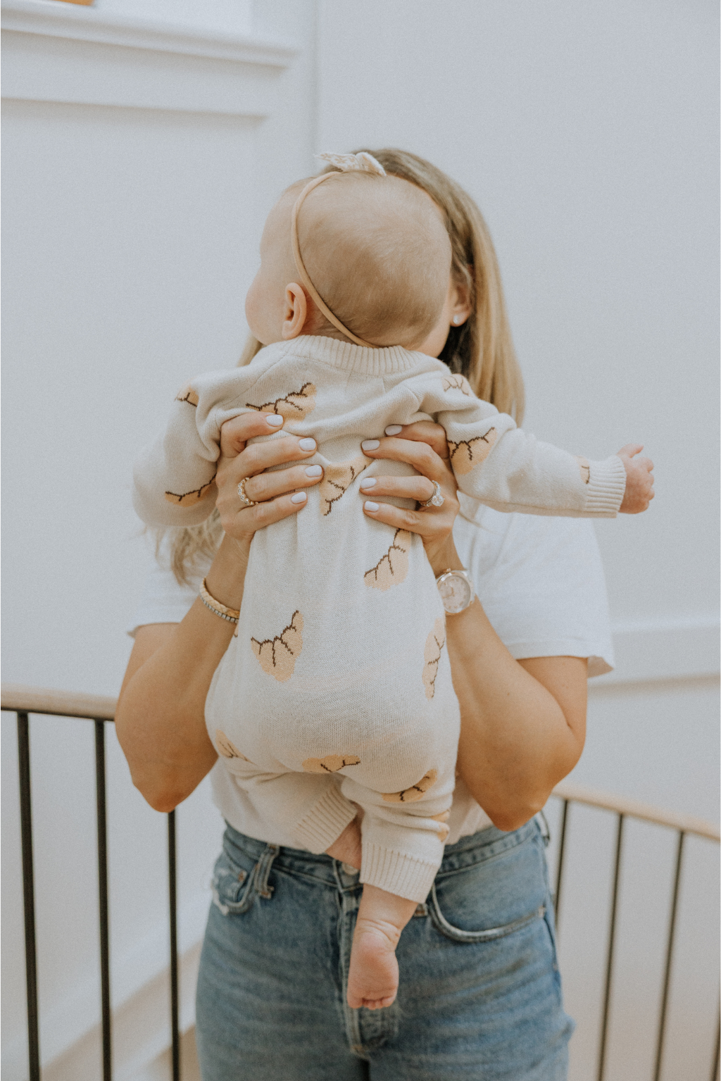 Dear Hayden Croissant Romper — main product shot