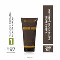 Ambre Noir Men's Shampoo for Hair and Body - Woody Fragrance, Masculine Scent