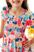 Mila & Rose ® Sunshine Garden Smocked Ruffle Dress — main product shot