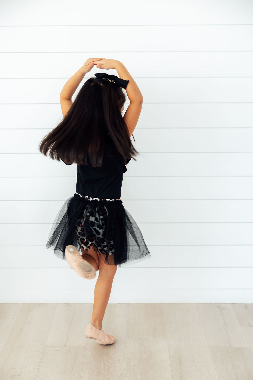 Mila & Rose Wild One tutu shorts — toddler playground outfit with flare and flutter