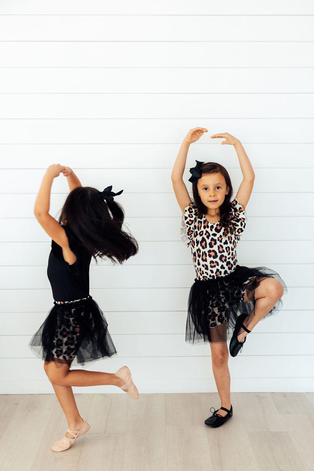 Mila & Rose Wild One tutu shorts — toddler playground outfit with flare and flutter