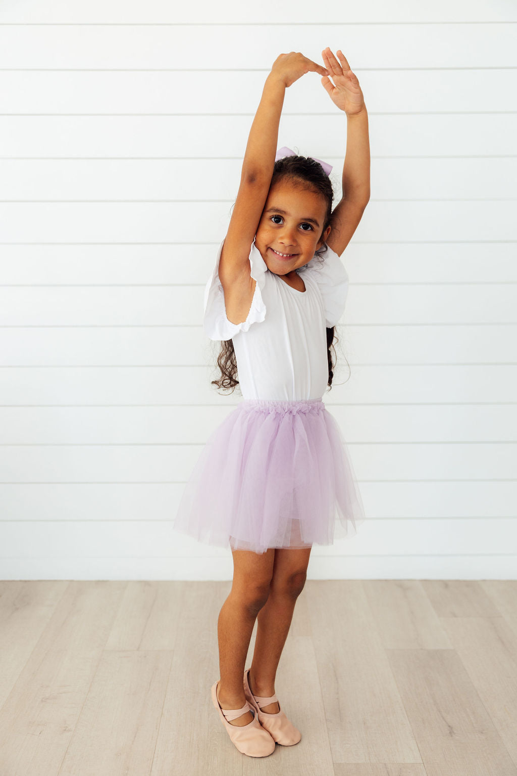 Mila & Rose ® Lavender Tutu Shorts — main product shot