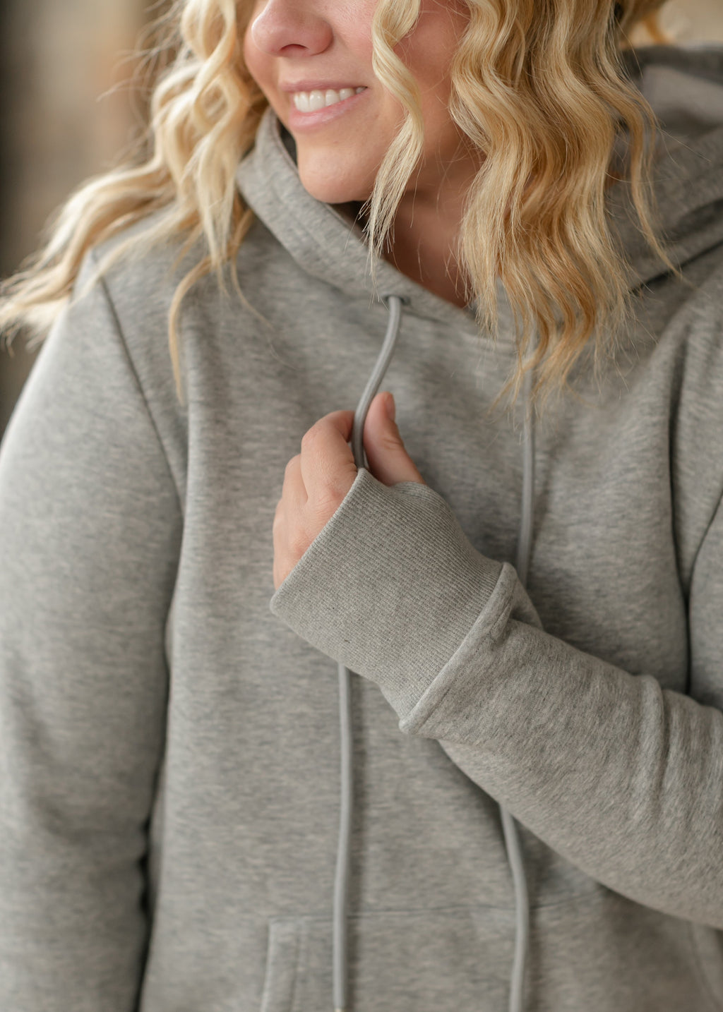 Inherit Co. Marti Sweatshirt Dress - FINAL SALE — detail close-up