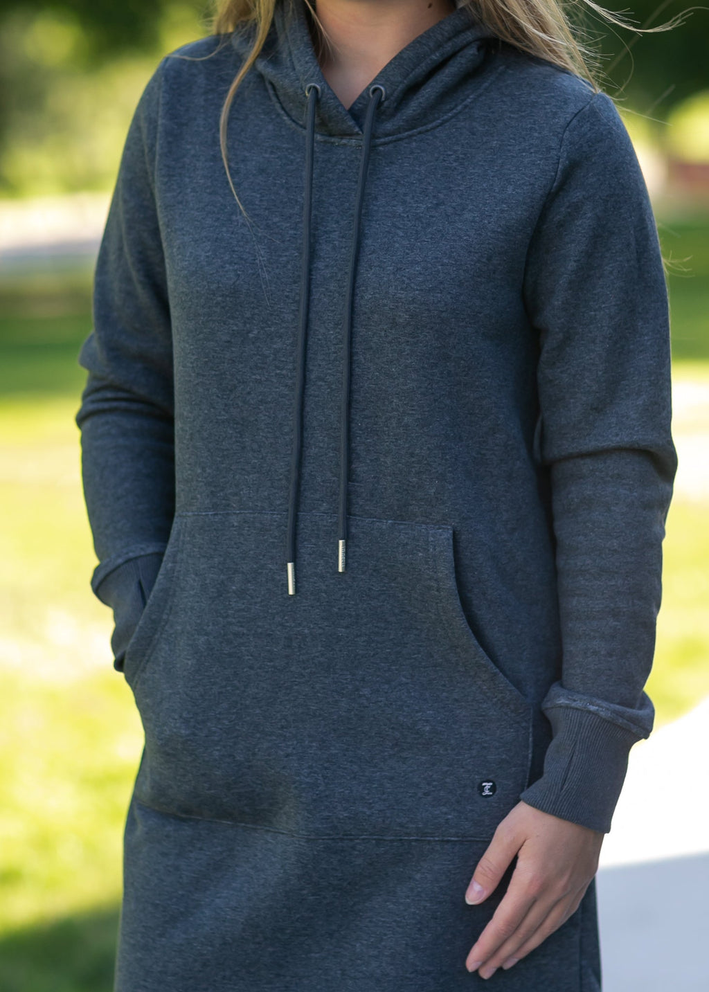 Inherit Co. Marti Sweatshirt Dress - FINAL SALE — size reference
