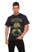 Spun Bamboo Martial Art Men's Bamboo Viscose/Organic Cotton Short Sleeve Graphic T-Shirt — main product shot