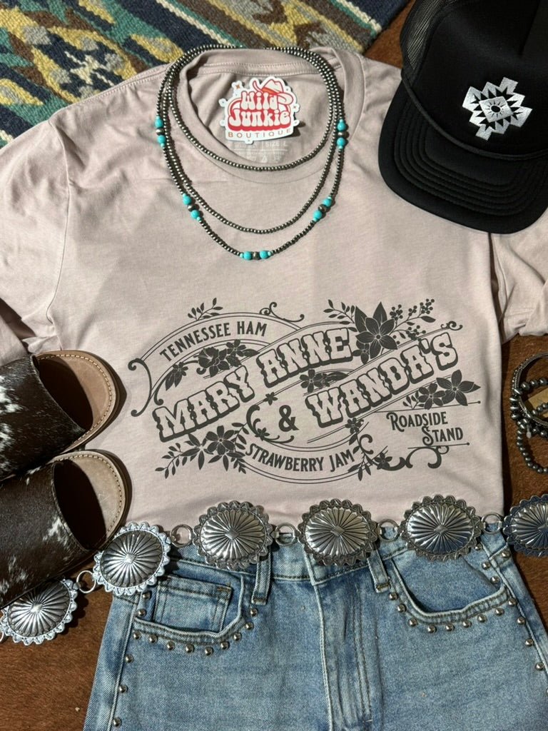 Wild Junkie Mary Anne & Wanda's Graphic Tee — main product shot