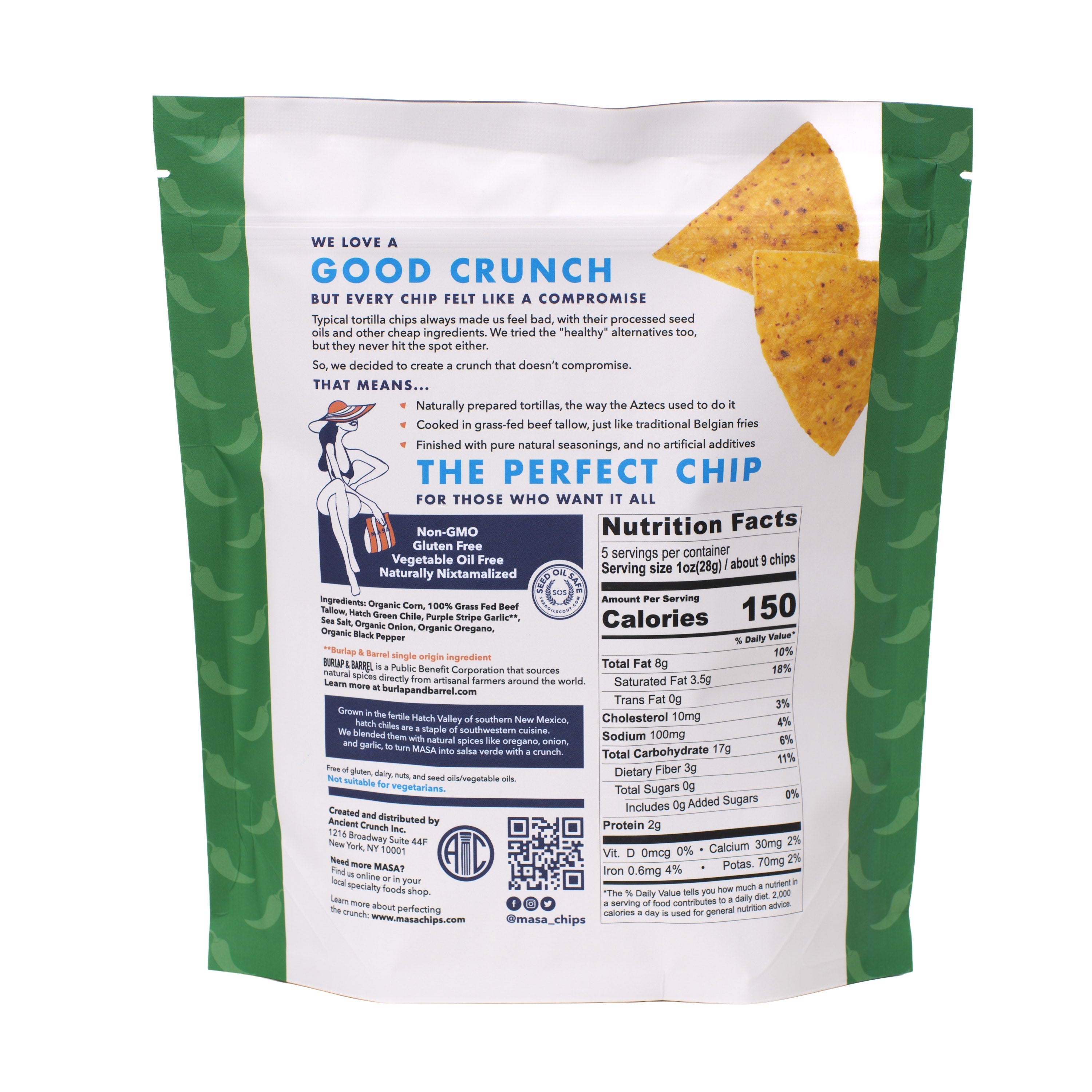 MASA Chips MASA Hatch Chile — lifestyle context