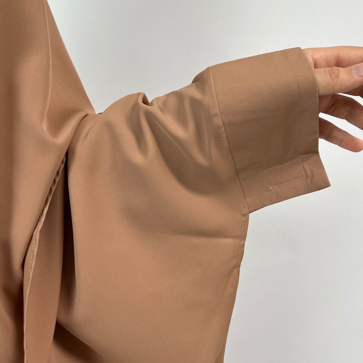 Mariam's Collection Mariam's Collection Matching Abaya Khimar Set (MK004) — fabric or material detail