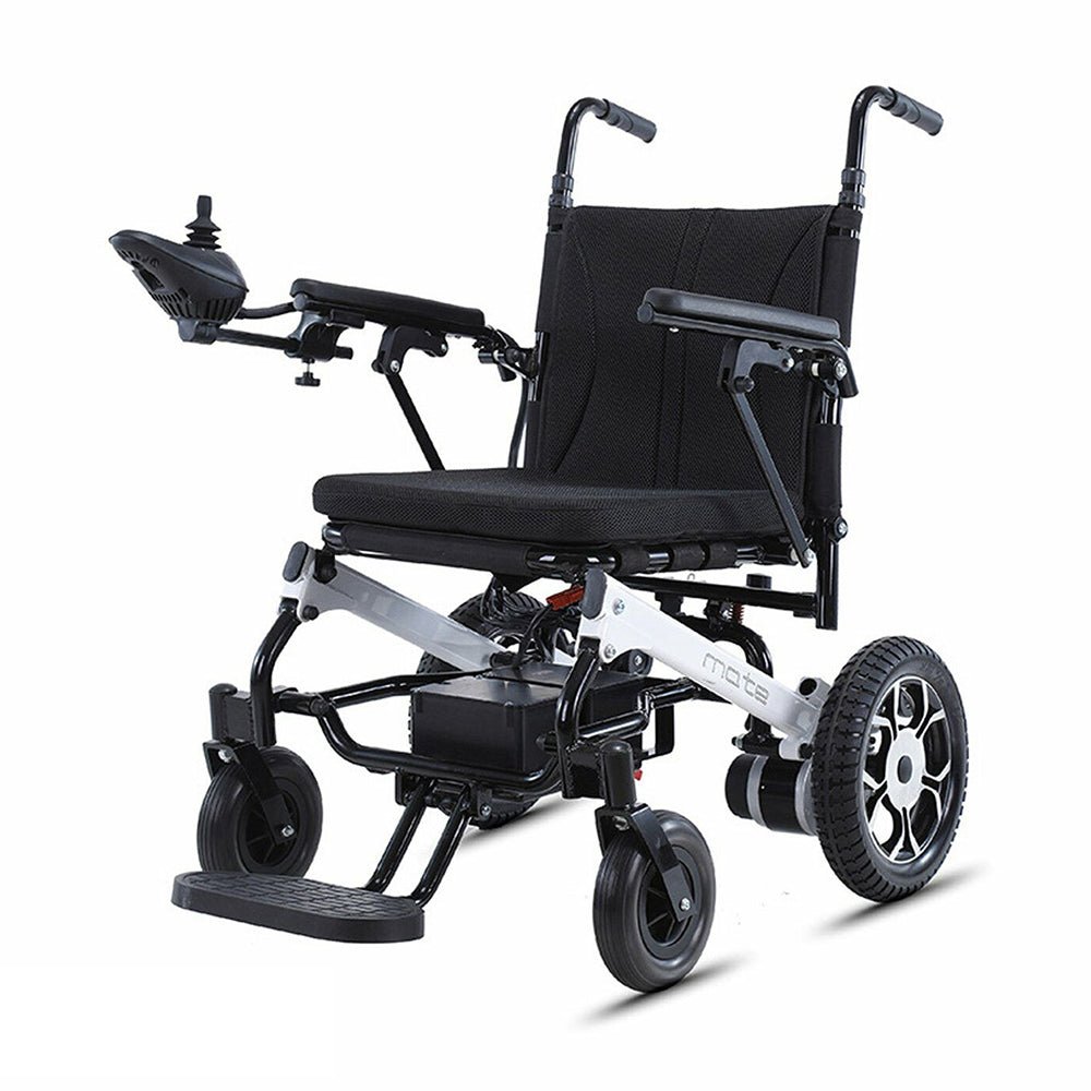 Mate Lightweight 250LBS Foldable Electric Dual Motor Power Motorized Mobility Wheelchair (SAK79245) – SAKSBY WHOLESALE, view 