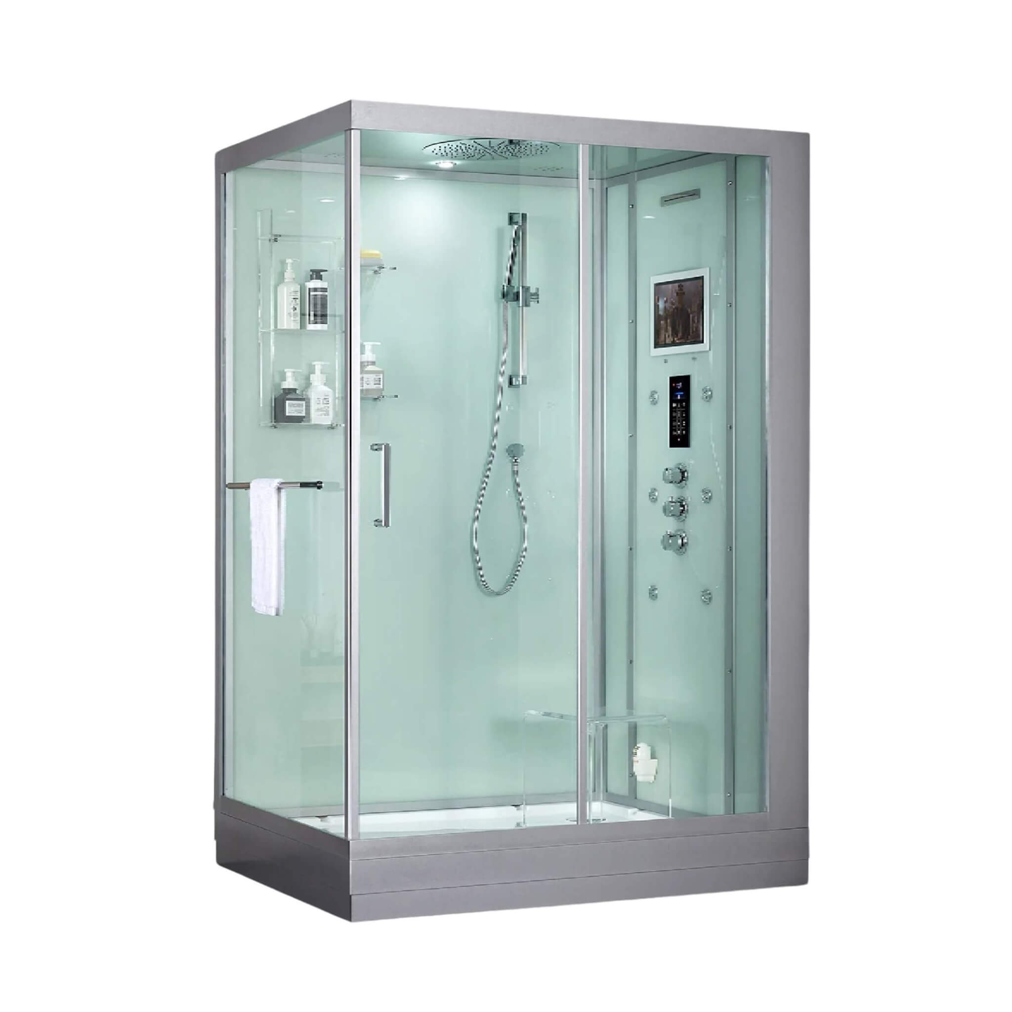 Maya Bath Platinum Anzio Steam Shower With Ozone Sterilization System (SAK15942) – SAKSBY WHOLESALE