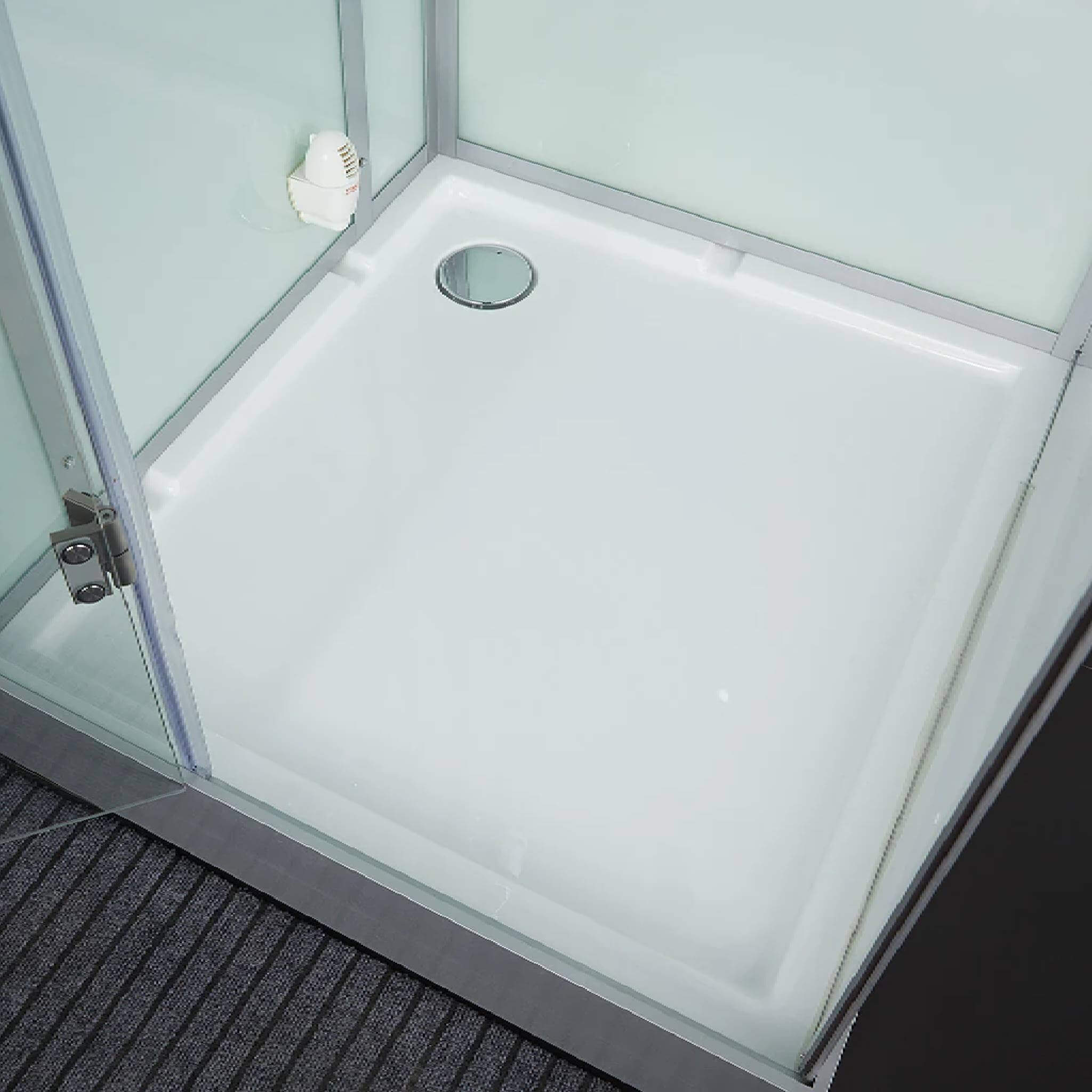 Maya Bath Platinum Arrezo Steam Shower With Rainfall Ceiling Shower (SAK75924) – SAKSBY WHOLESALE, view 8