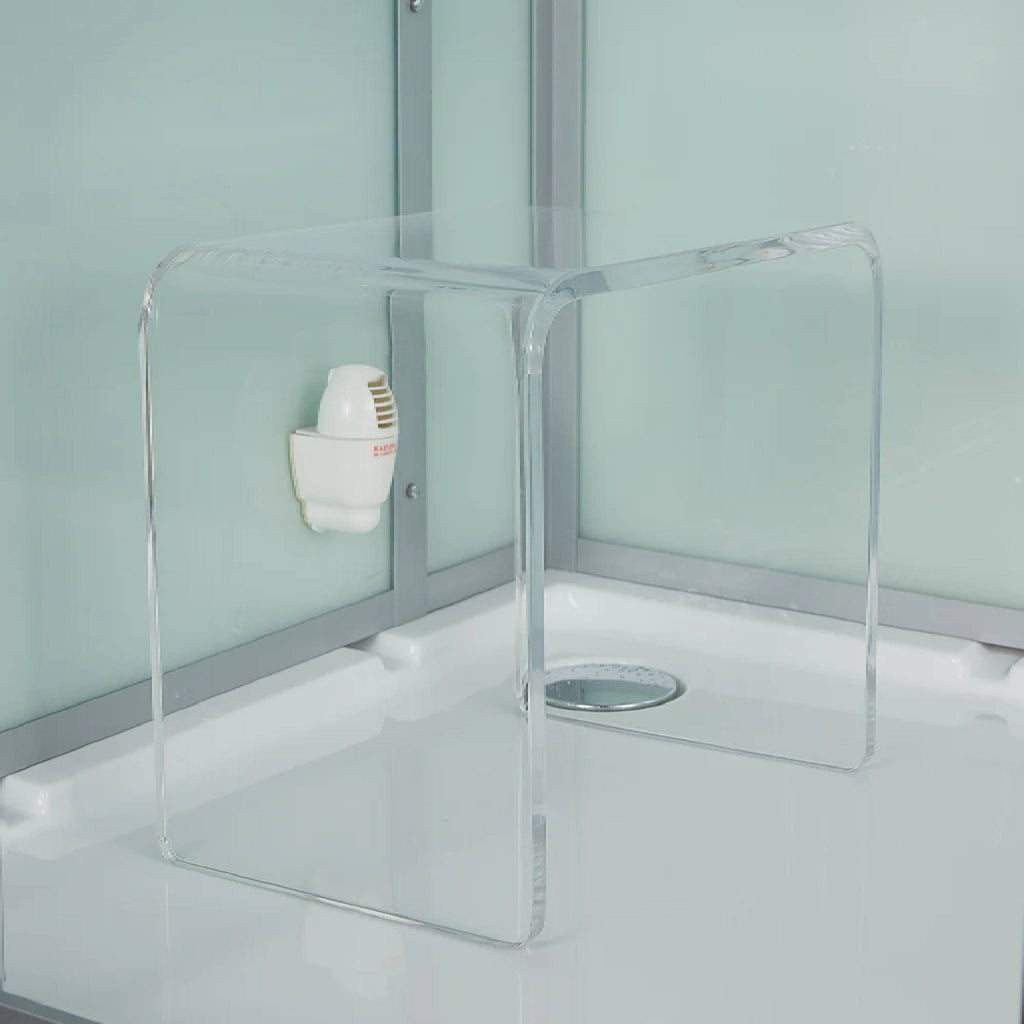 Maya Bath Platinum Arrezo Steam Shower With Rainfall Ceiling Shower (SAK75924) – SAKSBY WHOLESALE, view 12
