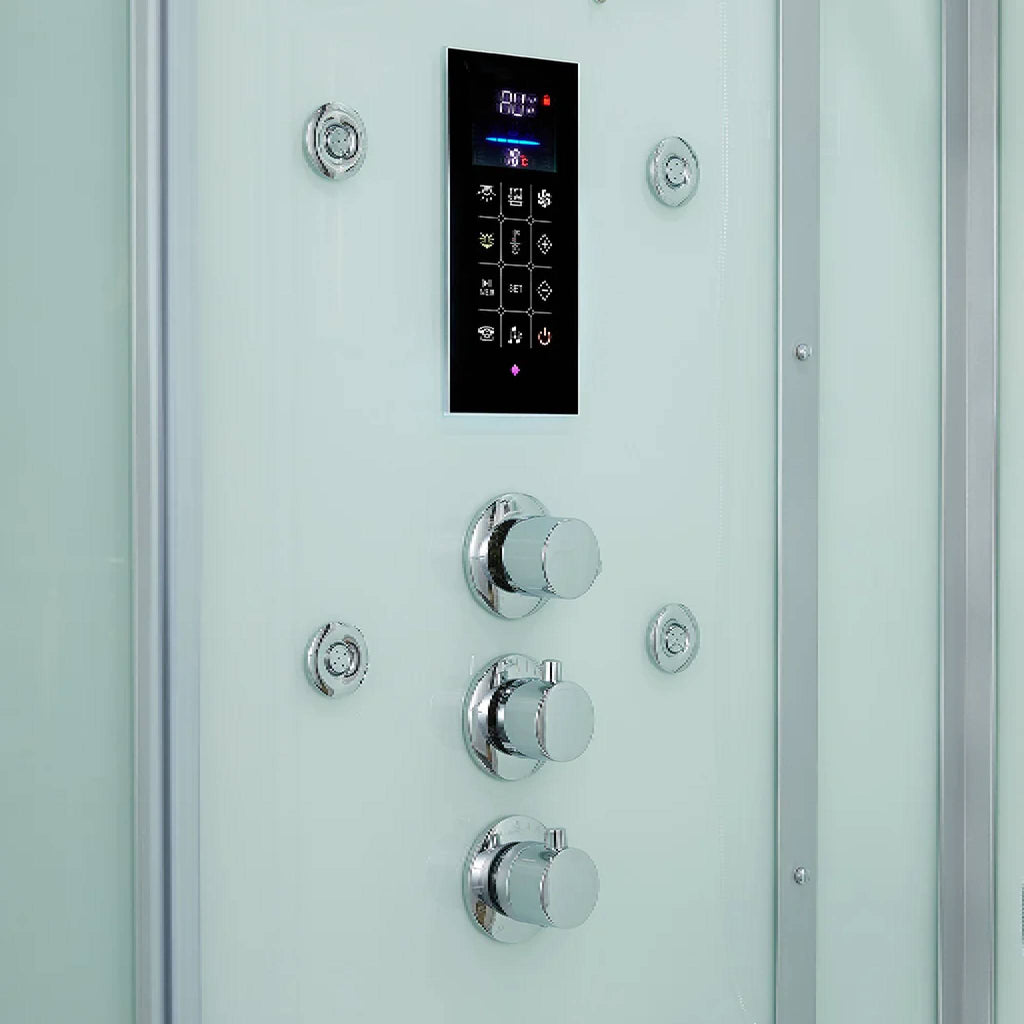 Maya Bath Platinum Arrezo Steam Shower With Rainfall Ceiling Shower (SAK75924) – SAKSBY WHOLESALE, view 6