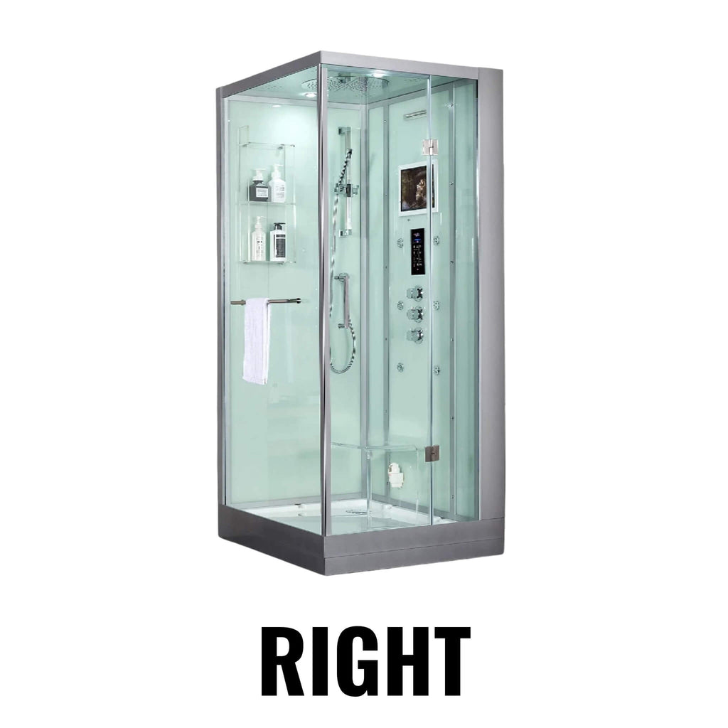 Maya Bath Platinum Arrezo Steam Shower With Rainfall Ceiling Shower (SAK75924) – SAKSBY WHOLESALE, view 5