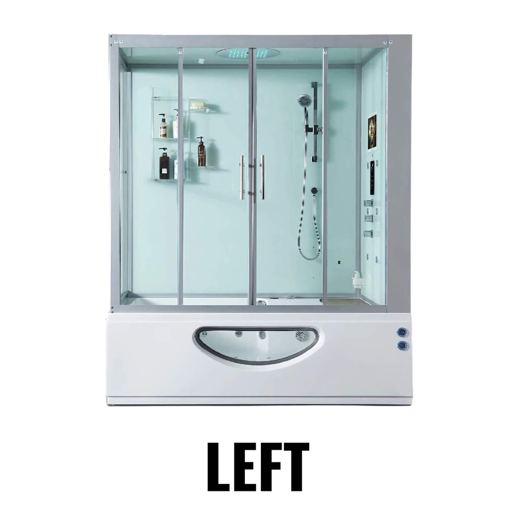 Maya Bath Platinum Catania Steam Shower With 6 Acupuncture Jets (SAK42985) – SAKSBY WHOLESALE, view 3