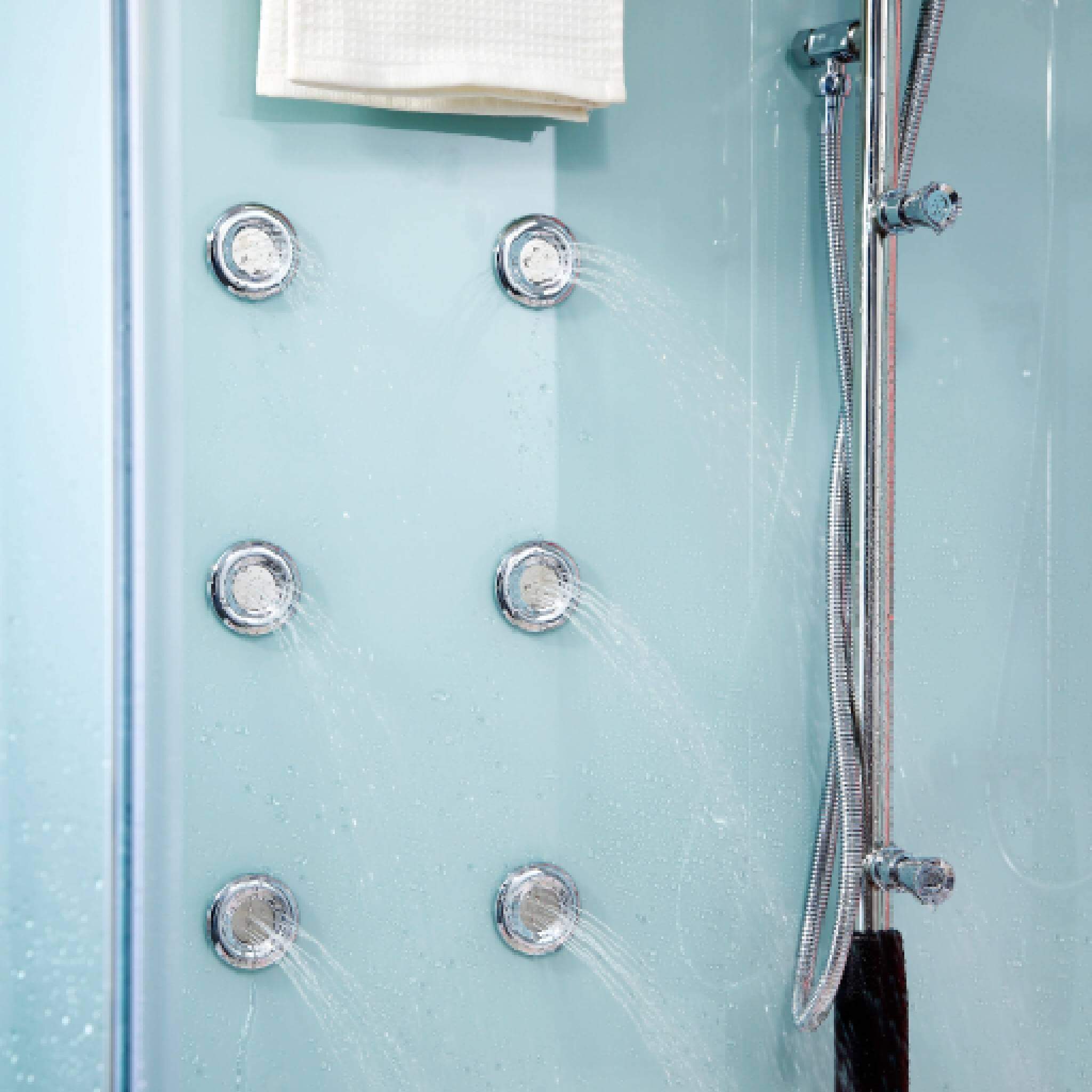 Maya Bath Platinum Comfort Steam Shower With Whirlpool Bathtub [2025 Edition] (SAK93561) – SAKSBY WHOLESALE, view 6
