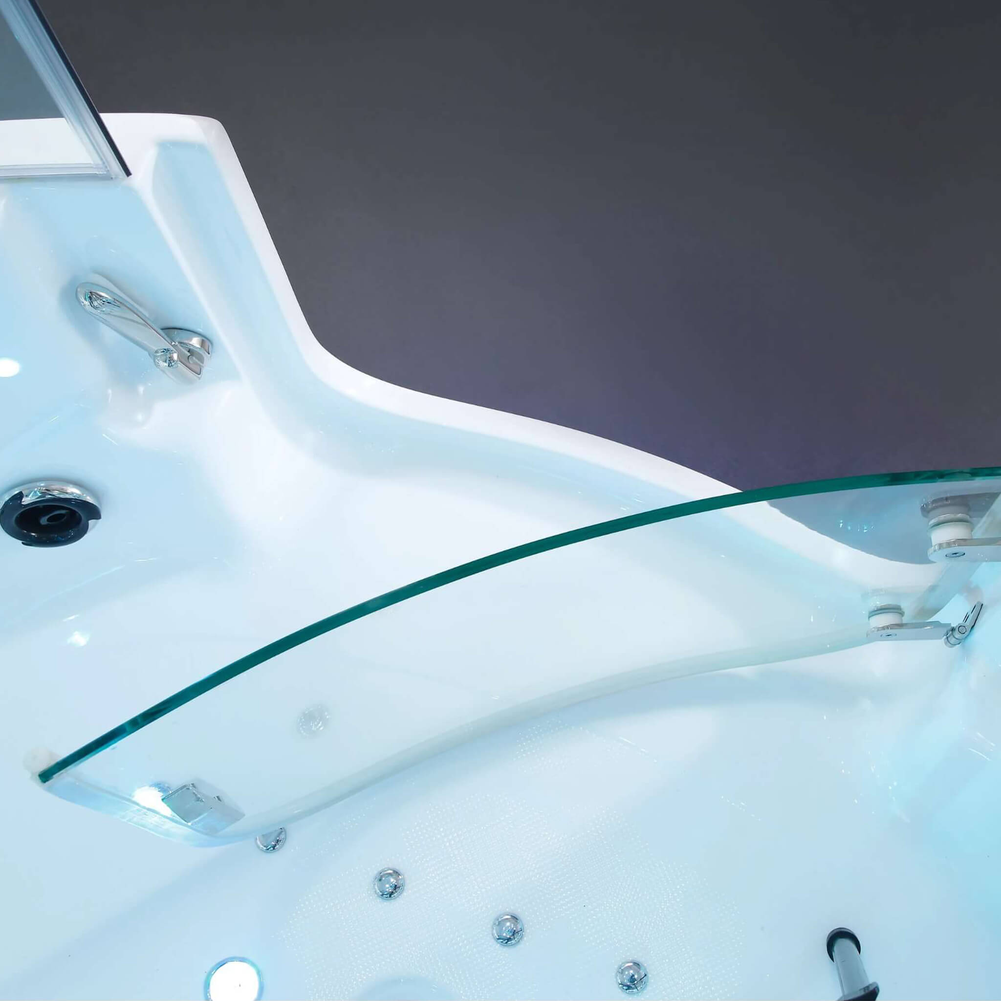 Maya Bath Platinum Comfort Steam Shower With Whirlpool Bathtub [2025 Edition] (SAK93561) – SAKSBY WHOLESALE, view 11