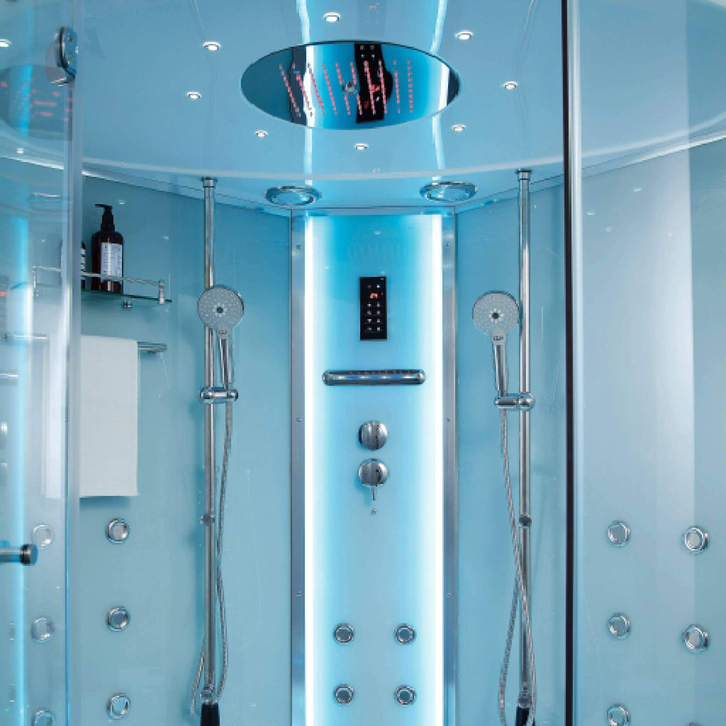 Maya Bath Platinum Comfort Steam Shower With Whirlpool Bathtub [2025 Edition] (SAK93561) – SAKSBY WHOLESALE, view 3
