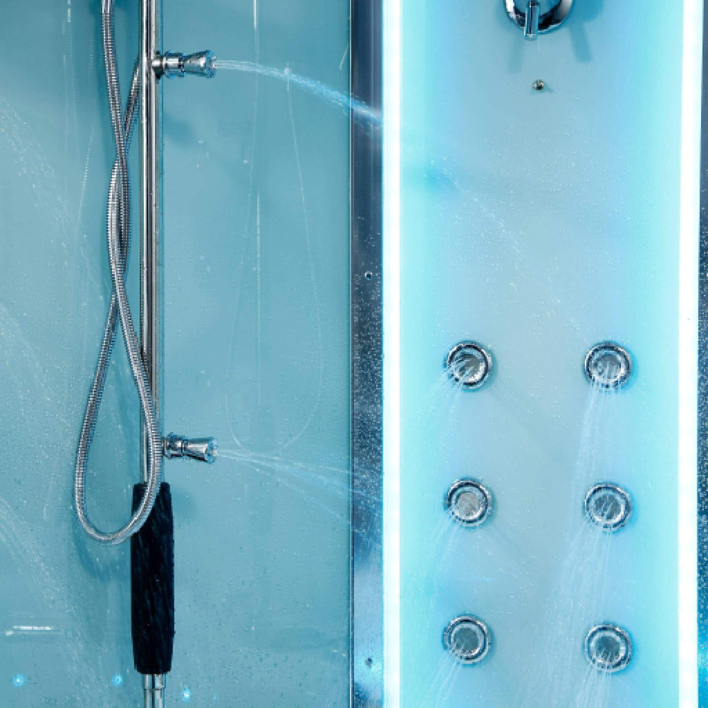 Maya Bath Platinum Comfort Steam Shower With Whirlpool Bathtub [2025 Edition] (SAK93561) – SAKSBY WHOLESALE, view 4
