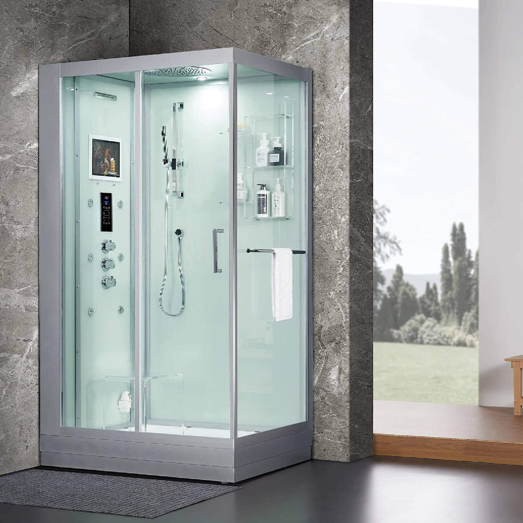 Maya Bath Platinum Lucca Steam Shower With LCD Touchscreen Controls (SAK27483) – SAKSBY WHOLESALE, view 5