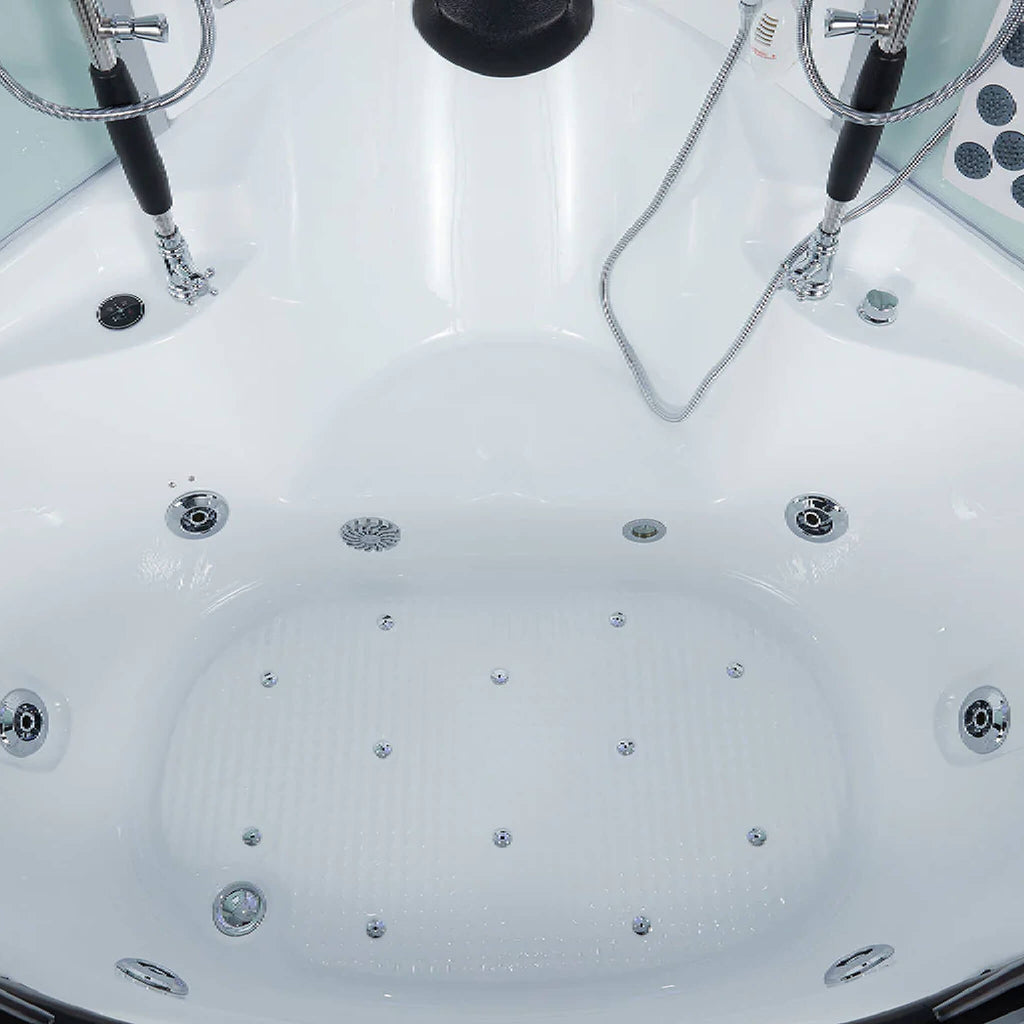 Maya Bath Platinum Superior Steam Shower With Foot Massager (SAK57392) – SAKSBY WHOLESALE, view 4