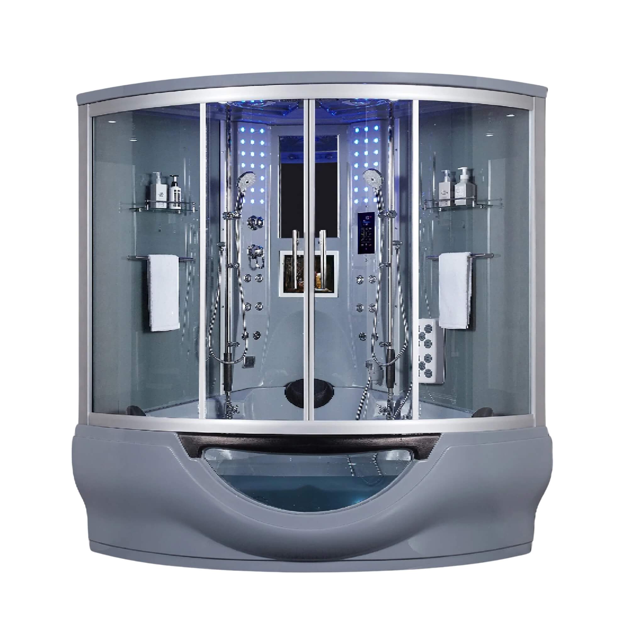 Maya Bath Platinum Superior Steam Shower With Foot Massager (SAK57392) – SAKSBY WHOLESALE, view 14