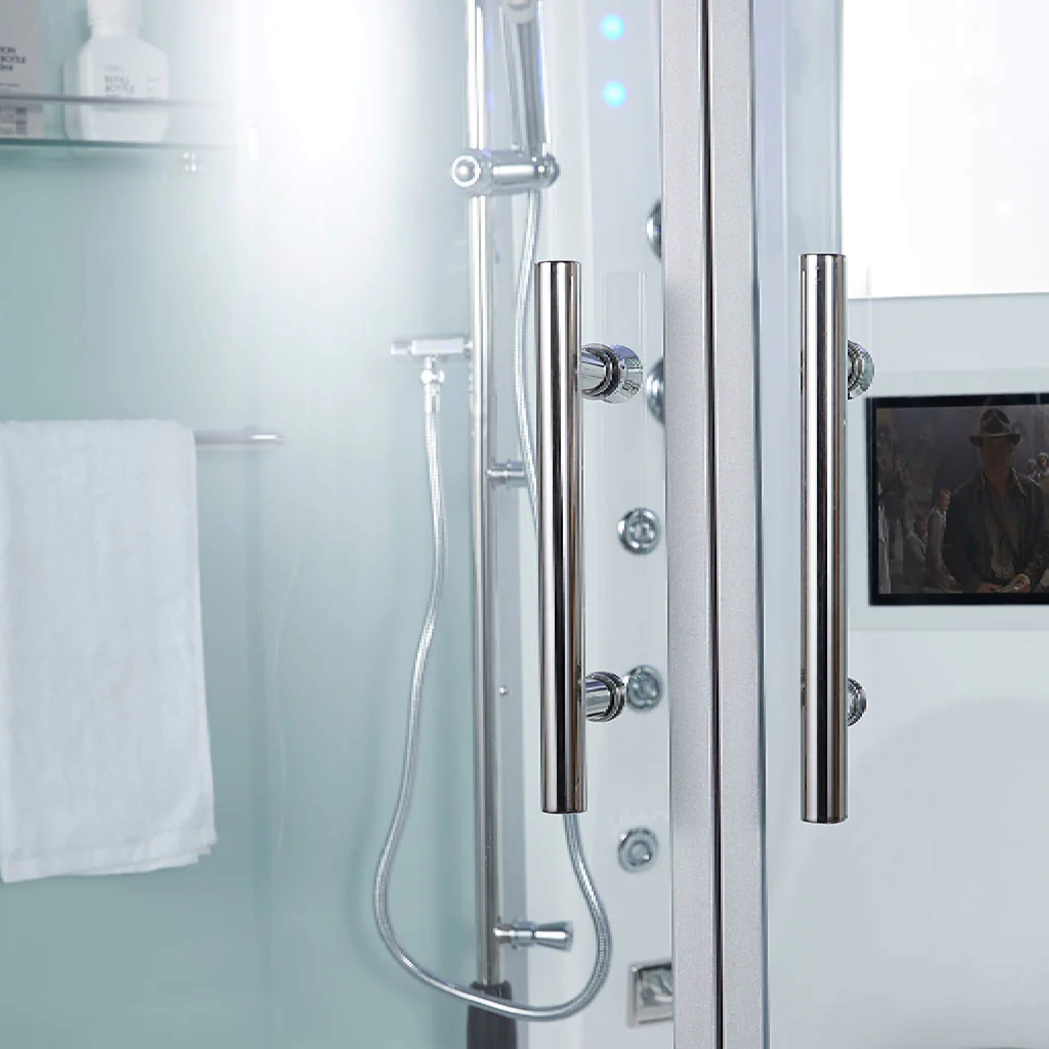 Maya Bath Platinum Superior Steam Shower With Foot Massager (SAK57392) – SAKSBY WHOLESALE, view 5