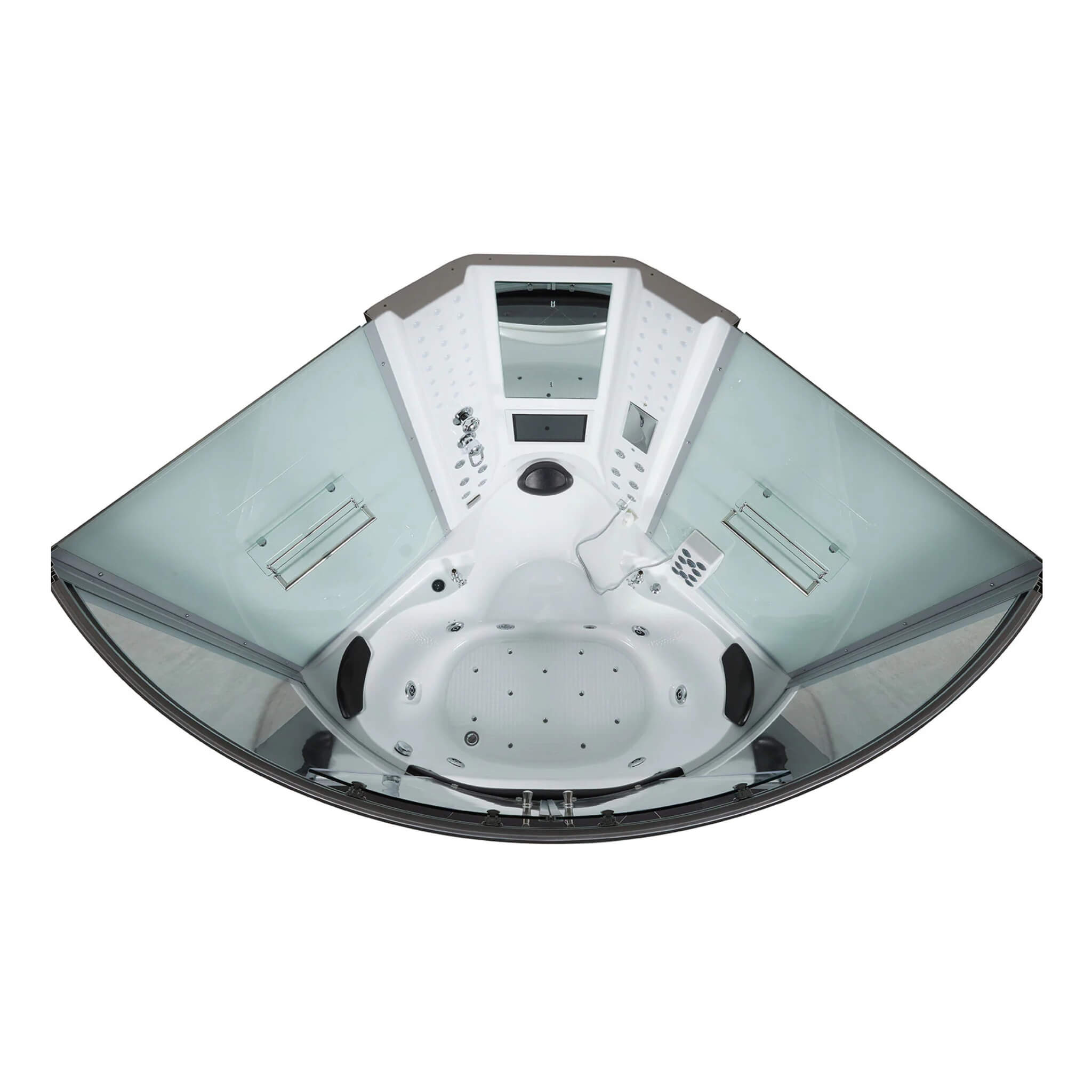 Maya Bath Platinum Superior Steam Shower With Foot Massager (SAK57392) – SAKSBY WHOLESALE, view 10