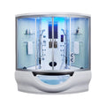 Maya Bath Platinum Superior Steam Shower With Foot Massager (SAK57392) – SAKSBY WHOLESALE